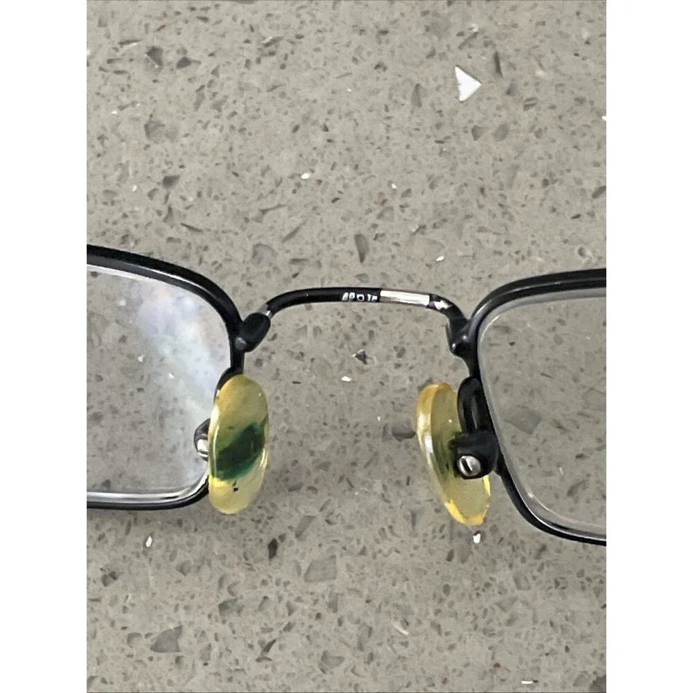 TIMEX TMX WARP Black Rectangular Eyeglasses Frames ONLY 49-18 140 READ Full Rim